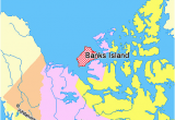 Map Of Yellowknife Canada File Map Indicating Banks island northwest Territories