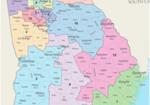 Map Og Georgia Georgia S Congressional Districts Wikipedia