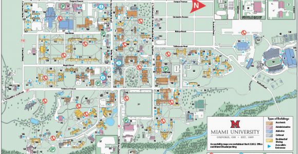 Map Oxford Ohio Ohio State University Maps Oxford Campus Maps Miami University