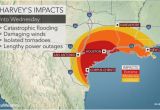 Map Rockport Texas torrential Rain to Evolve Into Flooding Disaster as Major Hurricane