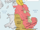 Map Showing Counties In England Danelaw Wikipedia