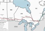 Map Trans Canada Highway Pipelines In Canada the Canadian Encyclopedia