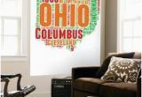 Maps Columbus Ohio Furniture Beautiful Maps Of Ohio Artwork for Sale Prints and Posters Art Com