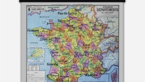 Maps Of France to Buy France Departements Vintage Map