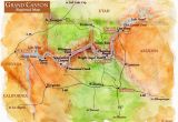 Marble Colorado Map Map Of Sites Near Grand Canyon Grand Canyon Regional Map Grand