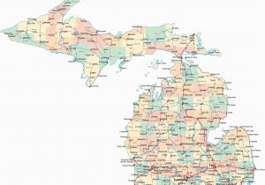 Mason Michigan Map Michigan Map with Cities and Counties Beautiful Map Michigan