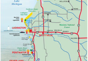 Mason Michigan Map West Michigan Guides West Michigan Map Lakeshore Region Ludington