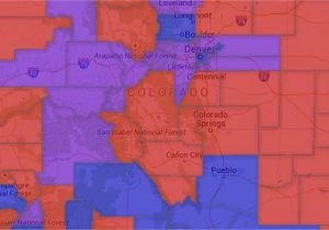 Mead Colorado Map Map Colorado Voter Party Affiliation by County