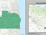 Michigan 8th Congressional District Map Wisconsin S 1st Congressional District Wikipedia