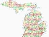 Michigan County Map Pdf Michigan Map with Cities and Counties Maps Directions