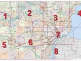 Michigan County Map with Roads Mdot Detroit Maps