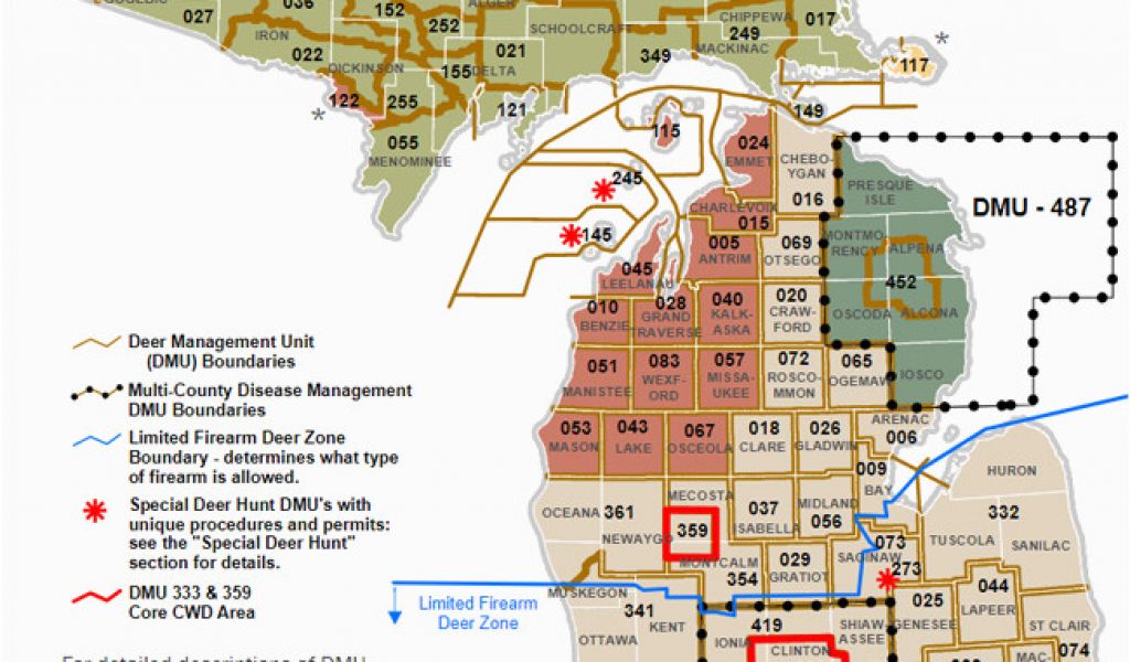Michigan Dnr Lake Maps Dnr Dmu Management Info Secretmuseum 7031