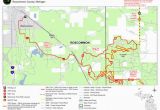 Michigan Dnr Lake Maps Geels to Roscommon Route Mi Dnr Avenza Maps