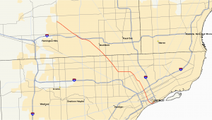 Michigan Interstate Map M 10 Michigan Highway Wikipedia