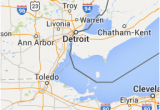 Michigan Maps Report Detroit Free Press top Workplaces 2013 Map Of Winners Businesses