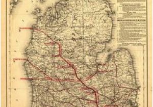 Michigan Railroad Map 388 Best Railroad Maps Images On Pinterest In 2019 Maps Railroad
