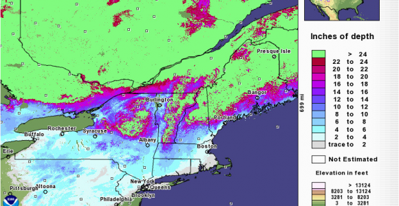 Michigan Snow Depth Map Nerfc Snow Page