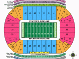 Michigan Stadium Map with Rows Stadium Seating Question Mgoblog