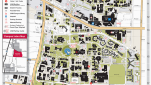 Michigan Tech Campus Map Central Campus Map