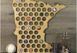 Minnesota Beer Cap Map Minnesota Beer Map Etsy