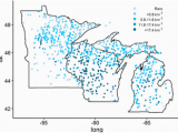 Minnesota Deer Hunting Zones Map 2014 Quantifying Impacts Of White Tailed Deer Odocoileus Virginianus