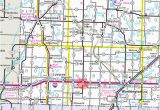 Minnesota Highway Construction Map Guide to Adrian Minnesota