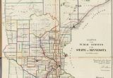 Minnesota Lake Maps for Sale Old Historical City County and State Maps Of Minnesota