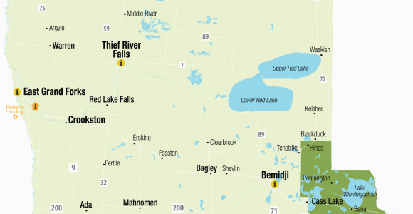 Minnesota Physical Map northwest Minnesota Explore Minnesota