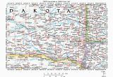 Minnesota south Dakota Border Map Missouri River Drainage Basin Landform origins In south Dakota Usa