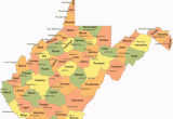 Minnesota State Map with Counties West Virginia County Map