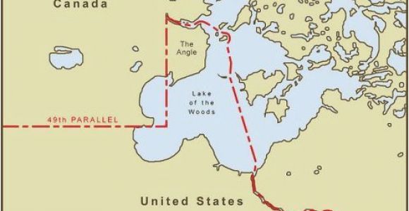 Minnesota Territory Map Minnesota S northwest Angle is Only Accessible by Land if You