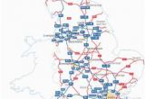 Motorway Map England 66 Best Maps Of the British isles Including towns and Cities Images