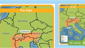 Mountains In Europe Map the Alps Map Habitat Mountain Climate Animals Europe