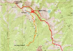 Mountains oregon Map Elkhorn Crest Hike Hiking In Portland oregon and Washington