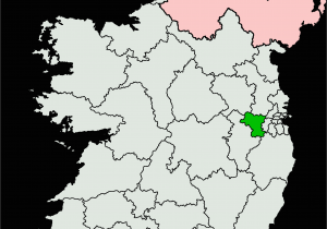 Naas Ireland Map Kildare north Dail Constituency Wikipedia