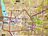 Nashville Tennessee attractions Map Memphis Map Map Of Memphis the Surrounding areas