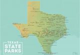 National Parks In Texas Map Amazon Com Best Maps Ever Texas State Parks Map 18×24 Poster Green