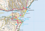 Natural England Maps Explore Shaldon From Teignmouth Print Walk south West