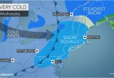 New England Snowfall Map Disruptive Snow Precedes Midweek Arctic Blast Across northeastern Us