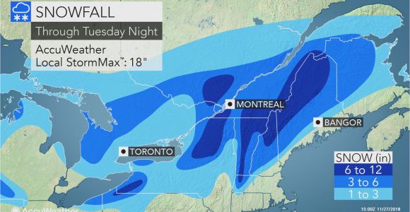 New England Snowfall Map nor Easter to Lash northern New England with Coastal Rain and Heavy