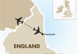 Newcastle On Map Of England Highlights Of Newcastle