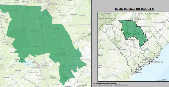 North Carolina Congressional District Map south Carolina S 5th Congressional District Wikipedia