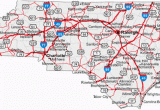 North Carolina Map with Cities and Counties Map Of north Carolina Cities north Carolina Road Map