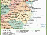 North Carolina State Map with Cities and towns Map Of Virginia and north Carolina