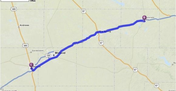 Odessa Texas On Map Driving Directions From Odessa Texas to Odessa Texas Mapquest