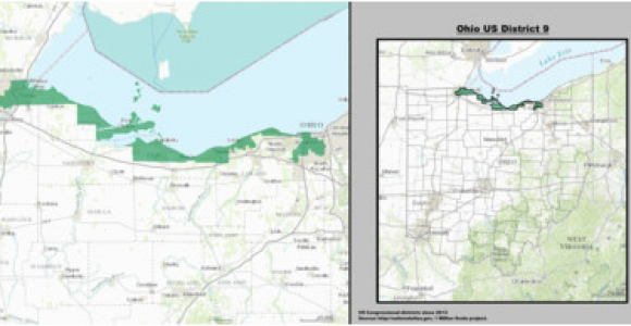 Ohio 9th Congressional District Map Michigan S Congressional Districts Revolvy