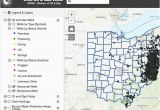 Ohio Highway Construction Map Oil Gas Well Locator