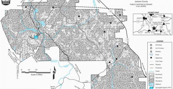 Ohio Public Hunting area Maps Cooper Hollow Wildlife area