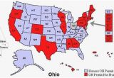 Ohio Reciprocity Map Great Ohio Ccw Reciprocity Map Usa Worldmaps