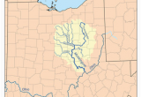 Ohio River Watershed Map Muskingum River Revolvy